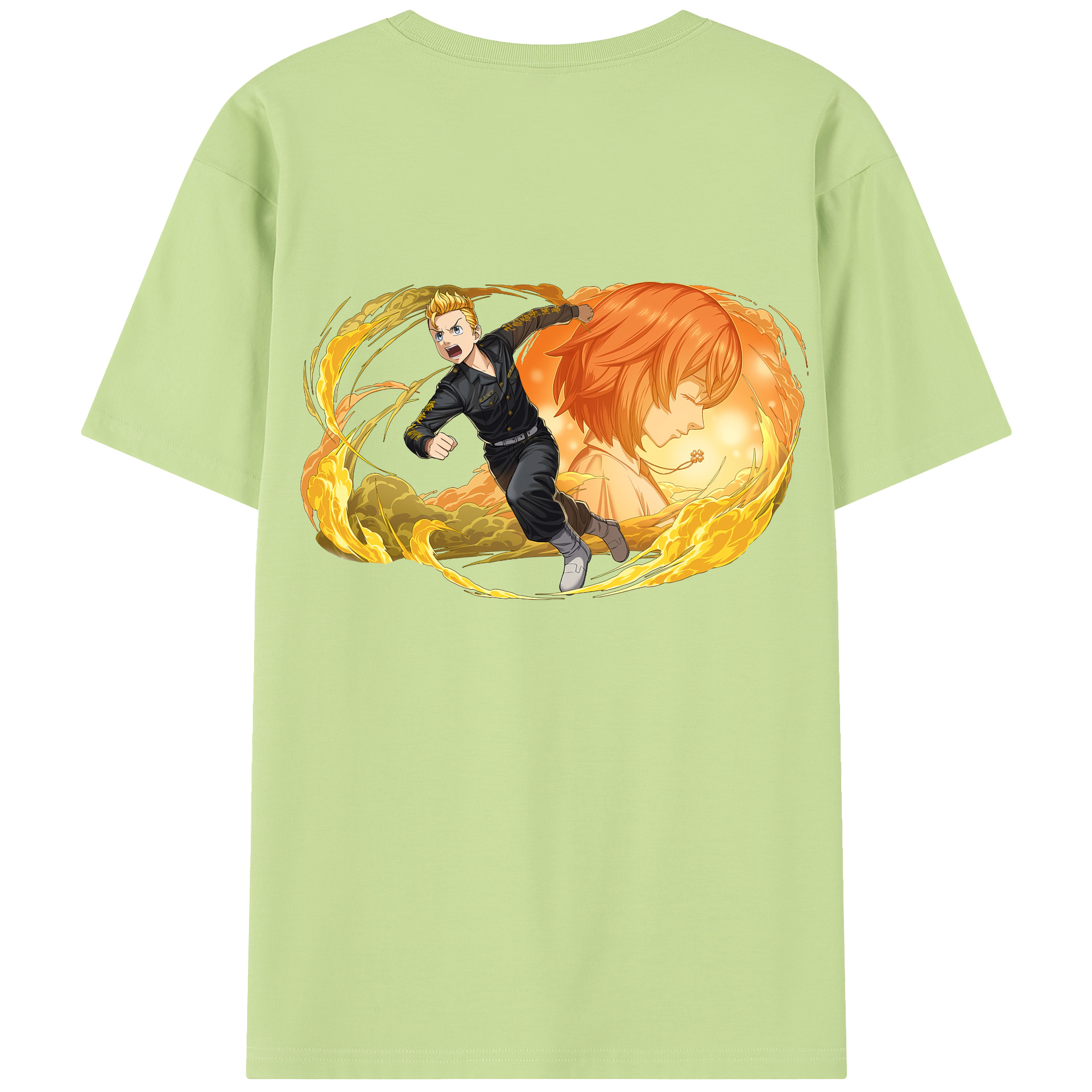 （画像用） 東京リベンジャーズ Tokyo Revengers 綿100％半袖Tシャツ（背面プリント）